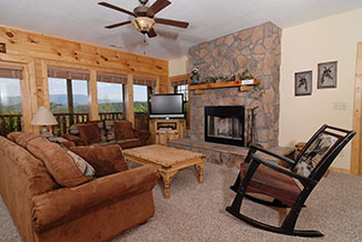 Lower Level gamroom features another living area